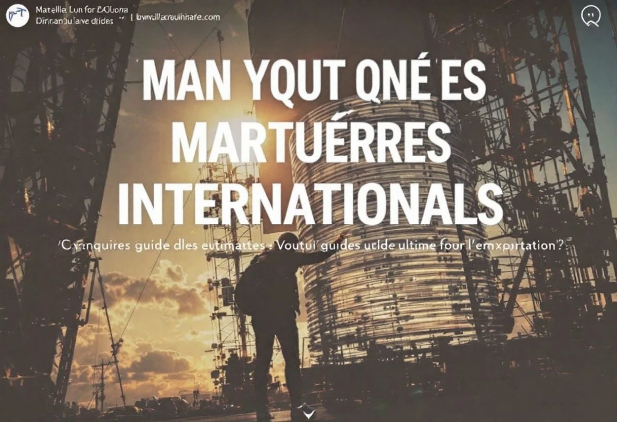 Conquérir les marchés internationaux : Votre guide ultime pour l'exportation