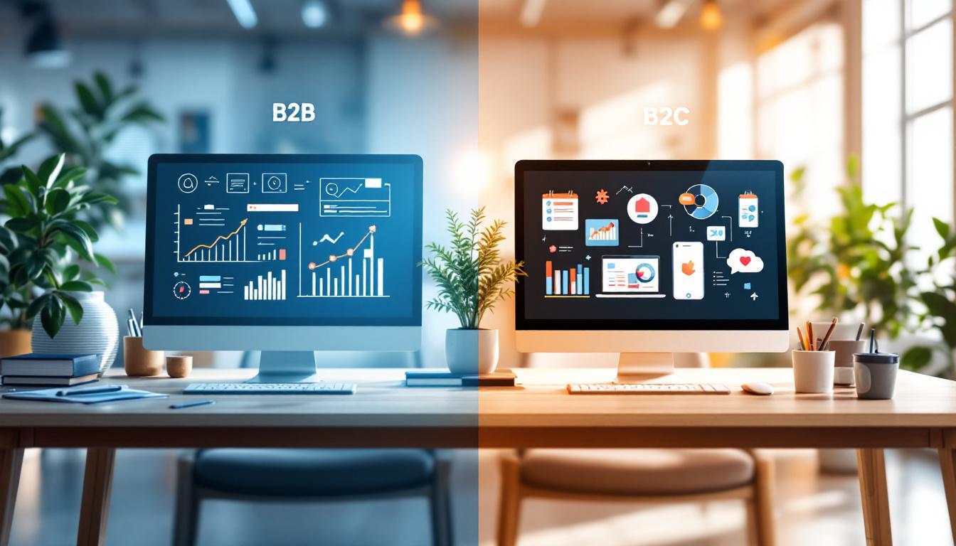 B2B def : différences avec le B2C et applications concrètes